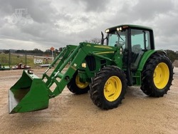 Tractor John Deere 6330 con cargador