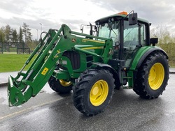 Tractor John Deere 6430 con cargador
