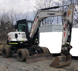 Mini Excavadora Bobcat E55W 5,5 Ton Año 2017 4873,4 Hrs