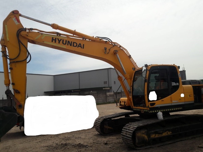 Hyundai 220 экскаватор
