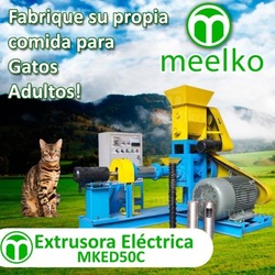 Extrusora Meelko para pellets alimentación perros y gatos 60-80kg/h 11