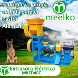 Extrusora Meelko para pellets alimentación de perros y gatos 30-40kg/h